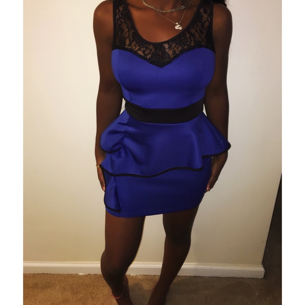 Blueberry formal dress